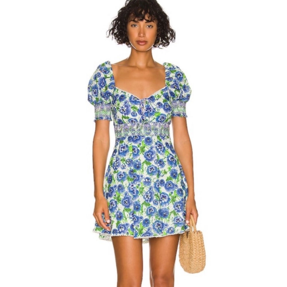 Alice and Olivia Floral Crawford Dress- size 4